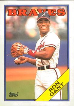 1988 Topps Traded - Limited Edition (Tiffany) #39T Ron Gant Front