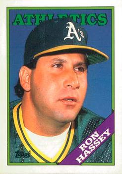 1988 Topps Traded - Limited Edition (Tiffany) #46T Ron Hassey Front