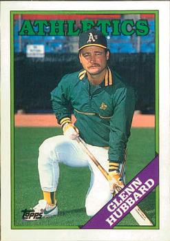 1988 Topps Traded - Limited Edition (Tiffany) #53T Glenn Hubbard Front