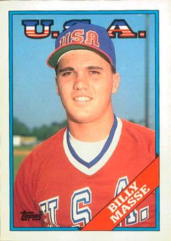 1988 Topps Traded - Limited Edition (Tiffany) #67T Billy Masse Front