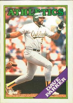 1988 Topps Traded - Limited Edition (Tiffany) #81T Dave Parker Front