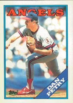 1988 Topps Traded - Limited Edition (Tiffany) #85T Dan Petry Front