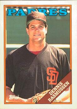 1988 Topps Traded - Limited Edition (Tiffany) #91T Dennis Rasmussen Front