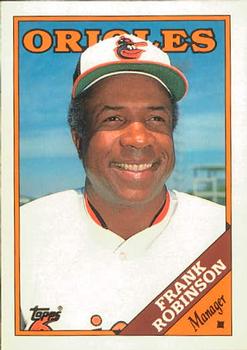 1988 Topps Traded - Limited Edition (Tiffany) #96T Frank Robinson Front