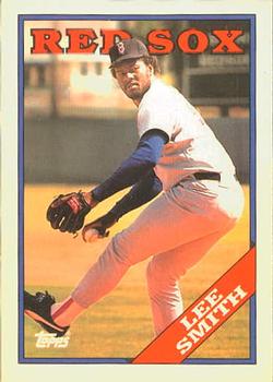 1988 Topps Traded - Limited Edition (Tiffany) #110T Lee Smith Front
