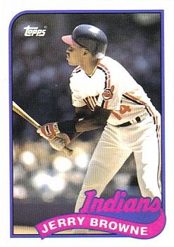 1989 Topps Traded - Limited Edition (Tiffany) #16T Jerry Browne Front