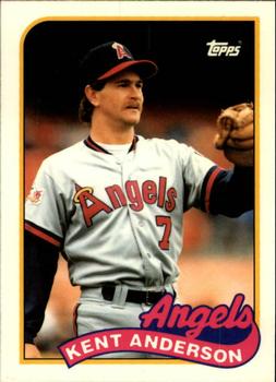 1989 Topps Traded - Limited Edition (Tiffany) #3T Kent Anderson Front