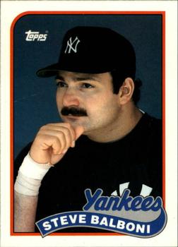 1989 Topps Traded - Limited Edition (Tiffany) #6T Steve Balboni Front