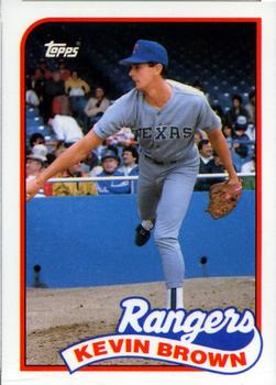 1989 Topps Traded - Limited Edition (Tiffany) #15T Kevin Brown Front
