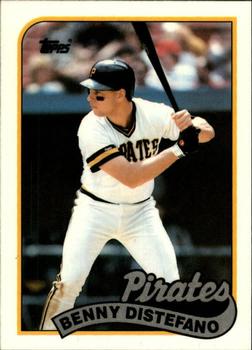 1989 Topps Traded - Limited Edition (Tiffany) #25T Benny Distefano Front