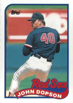 1989 Topps Traded - Limited Edition (Tiffany) #26T John Dopson Front