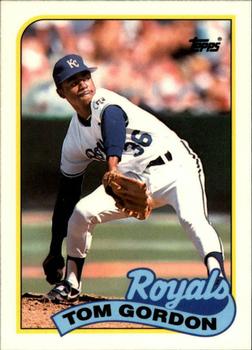 1989 Topps Traded - Limited Edition (Tiffany) #38T Tom Gordon Front