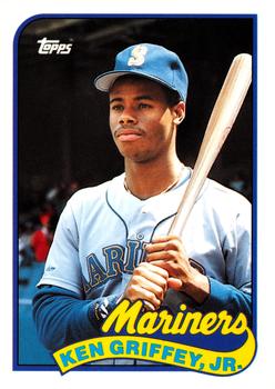 1989 Topps Traded - Limited Edition (Tiffany) #41T Ken Griffey, Jr. Front