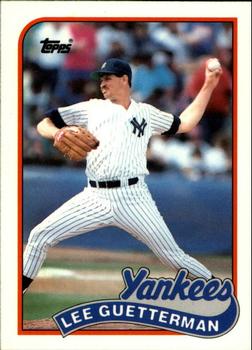 1989 Topps Traded - Limited Edition (Tiffany) #43T Lee Guetterman Front