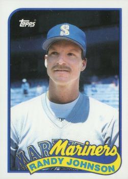 1989 Topps Traded - Limited Edition (Tiffany) #57T Randy Johnson Front