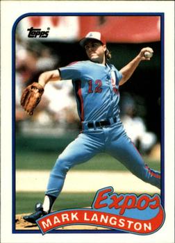 1989 Topps Traded - Limited Edition (Tiffany) #66T Mark Langston Front