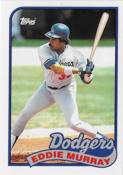 1989 Topps Traded - Limited Edition (Tiffany) #87T Eddie Murray Front