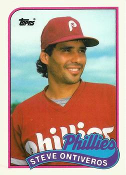 1989 Topps Traded - Limited Edition (Tiffany) #90T Steve Ontiveros Front