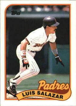 1989 Topps Traded - Limited Edition (Tiffany) #107T Luis Salazar Front