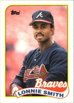 1989 Topps Traded - Limited Edition (Tiffany) #114T Lonnie Smith Front