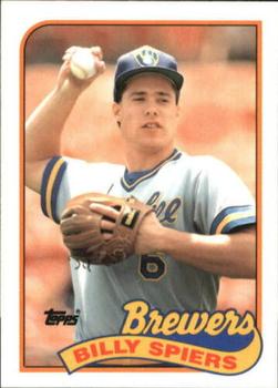 1989 Topps Traded - Limited Edition (Tiffany) #115T Bill Spiers Front