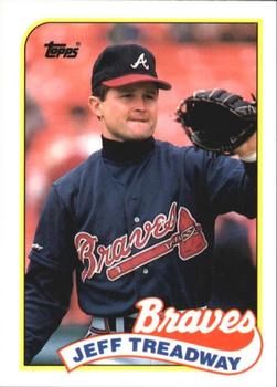 1989 Topps Traded - Limited Edition (Tiffany) #121T Jeff Treadway Front