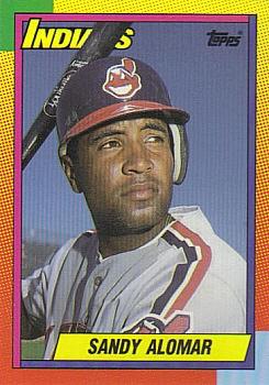 1990 Topps Traded - Limited Edition (Tiffany) #2T Sandy Alomar Front