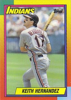 1990 Topps Traded - Limited Edition (Tiffany) #39T Keith Hernandez Front