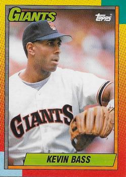 1990 Topps Traded - Limited Edition (Tiffany) #7T Kevin Bass Front