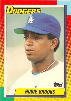 1990 Topps Traded - Limited Edition (Tiffany) #14T Hubie Brooks Front