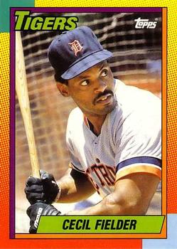 1990 Topps Traded - Limited Edition (Tiffany) #31T Cecil Fielder Front