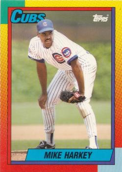 1990 Topps Traded - Limited Edition (Tiffany) #36T Mike Harkey Front