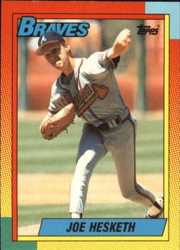 1990 Topps Traded - Limited Edition (Tiffany) #40T Joe Hesketh Front