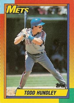 1990 Topps Traded - Limited Edition (Tiffany) #44T Todd Hundley Front