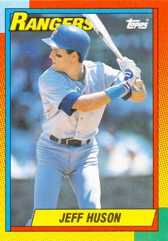 1990 Topps Traded - Limited Edition (Tiffany) #45T Jeff Huson Front