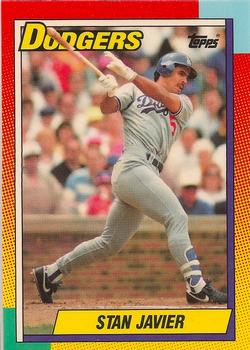 1990 Topps Traded - Limited Edition (Tiffany) #47T Stan Javier Front