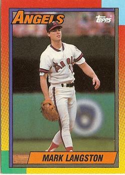 1990 Topps Traded - Limited Edition (Tiffany) #54T Mark Langston Front