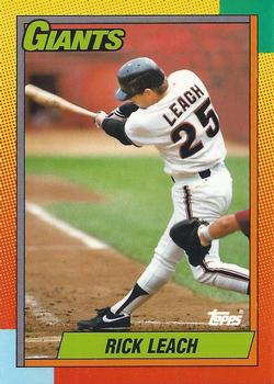 1990 Topps Traded - Limited Edition (Tiffany) #56T Rick Leach Front