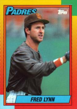 1990 Topps Traded - Limited Edition (Tiffany) #62T Fred Lynn Front