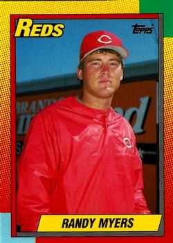 1990 Topps Traded - Limited Edition (Tiffany) #78T Randy Myers Front