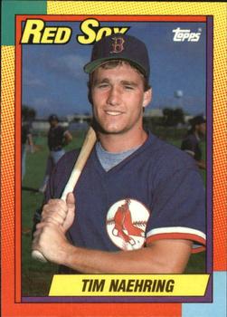 1990 Topps Traded - Limited Edition (Tiffany) #79T Tim Naehring Front
