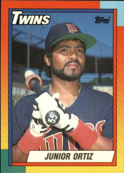 1990 Topps Traded - Limited Edition (Tiffany) #85T Junior Ortiz Front