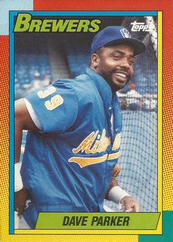 1990 Topps Traded - Limited Edition (Tiffany) #86T Dave Parker Front