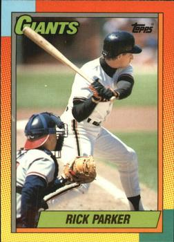 1990 Topps Traded - Limited Edition (Tiffany) #87T Rick Parker Front