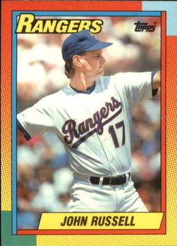 1990 Topps Traded - Limited Edition (Tiffany) #107T John Russell Front