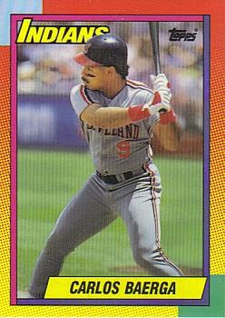 1990 Topps Traded - Limited Edition (Tiffany) #6T Carlos Baerga Front