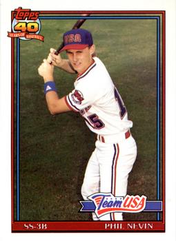 1991 Topps Traded - Limited Edition (Tiffany) #83T Phil Nevin Front