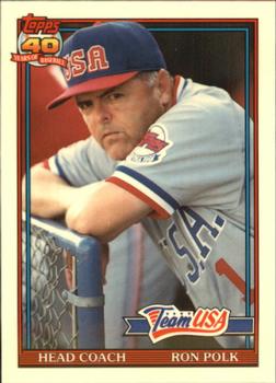 1991 Topps Traded - Limited Edition (Tiffany) #93T Ron Polk Front