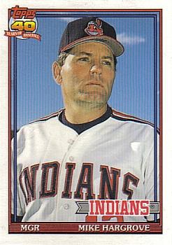 1991 Topps Traded - Limited Edition (Tiffany) #52T Mike Hargrove Front