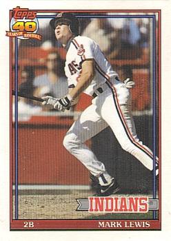 1991 Topps Traded - Limited Edition (Tiffany) #73T Mark Lewis Front